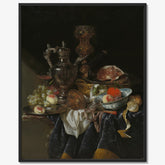 Silver Wine Jug, Ham, and Fruit by Abraham van Beyeren - thumbnail_1_bf_671037cc762cab4eff78715e